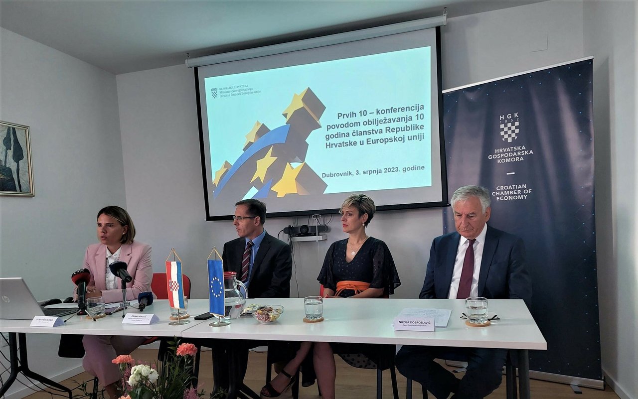 Šaravanja: Mit der EU-Mitgliedschaft stiegen die Exporte und die Schulden sanken