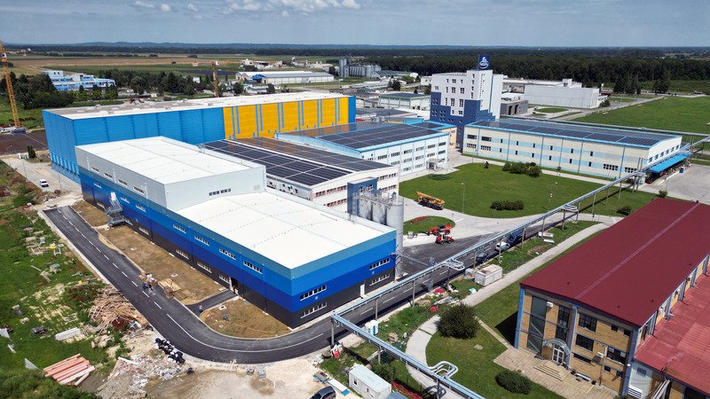 Podravka schließt Bau der neuen Nudelproduktion in Koprivnica ab