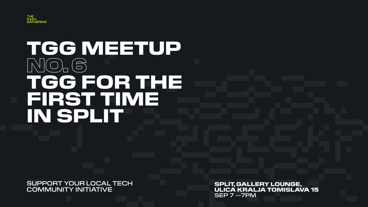 Fintech-Evolution und kreatives Design: Hrvoje Ćosić und Duje Stojak eröffnen das erste Split TGG Meetup