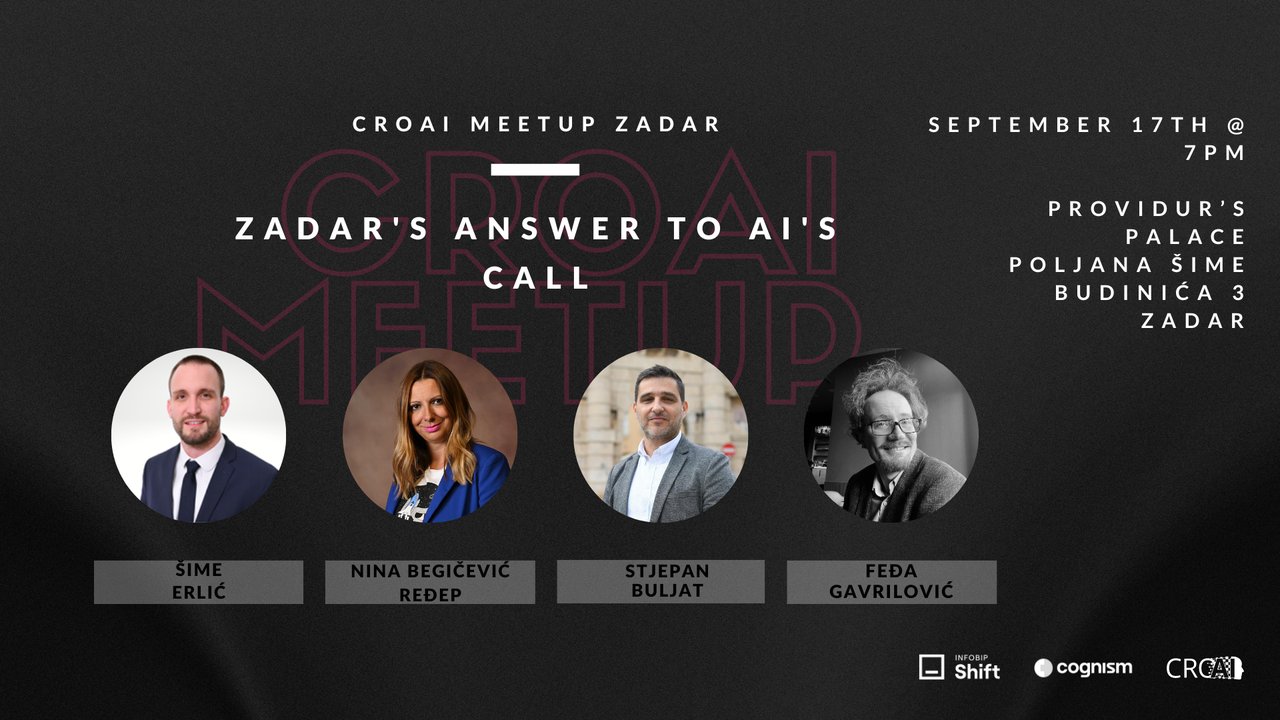 CroAI Meetup Zadar: Die Rolle von Zadar und Dalmatien in der kroatischen KI-Revolution