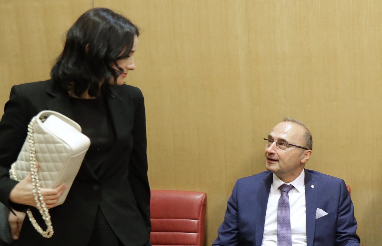 <p>Marija Vučković i Gordan Grlić Radman</p>