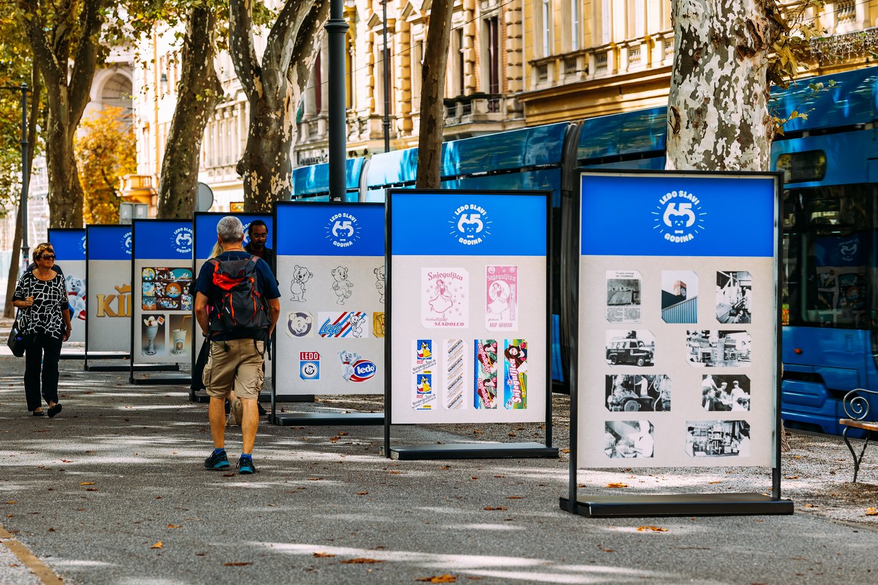 Eine Ausstellung zu 65 Jahren Ledo-Geschichte eröffnet in Zagreb