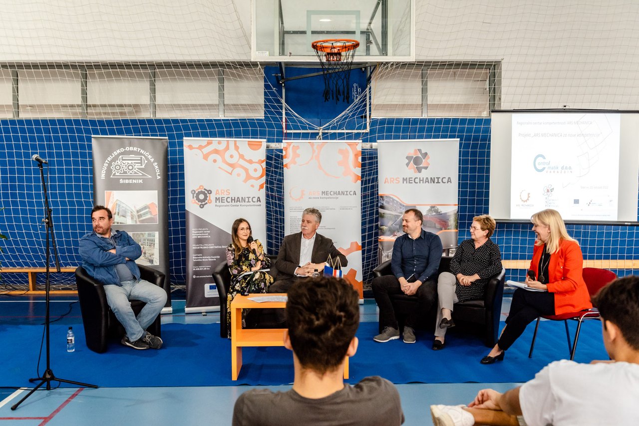 Šibenik Industrie- und Handwerkschule setzt erfolgreich das Projekt ‚ARS MECHANICA für neue Kompetenzen‘ um