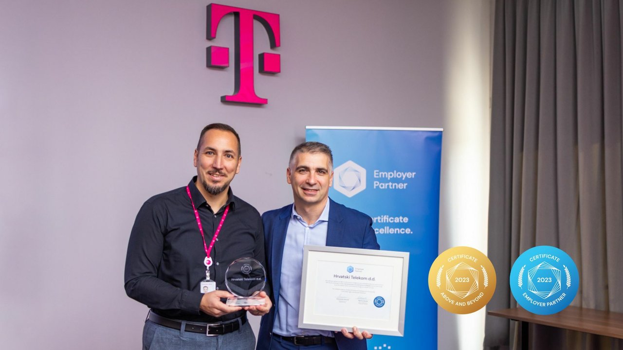 Kroatischer Telekom erneut unter den Top 10 Prozent der Arbeitgeber: Nachhaltige HR-Praktiken führen zur prestigeträchtigsten Zertifizierung in der HR-Welt