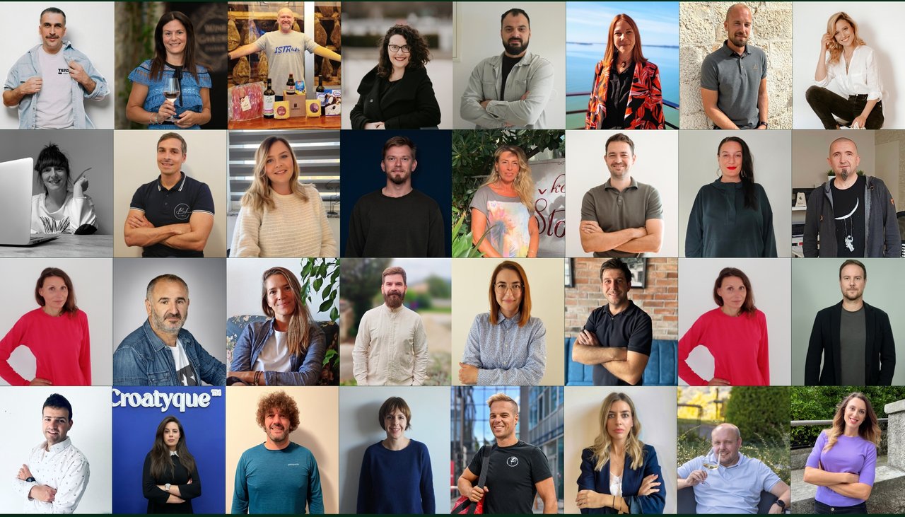 Dies sind 32 kleine Unternehmer, die glauben, dass Investitionen in Wissen ihr Geschäft und die Wirtschaft Kroatiens verbessern können