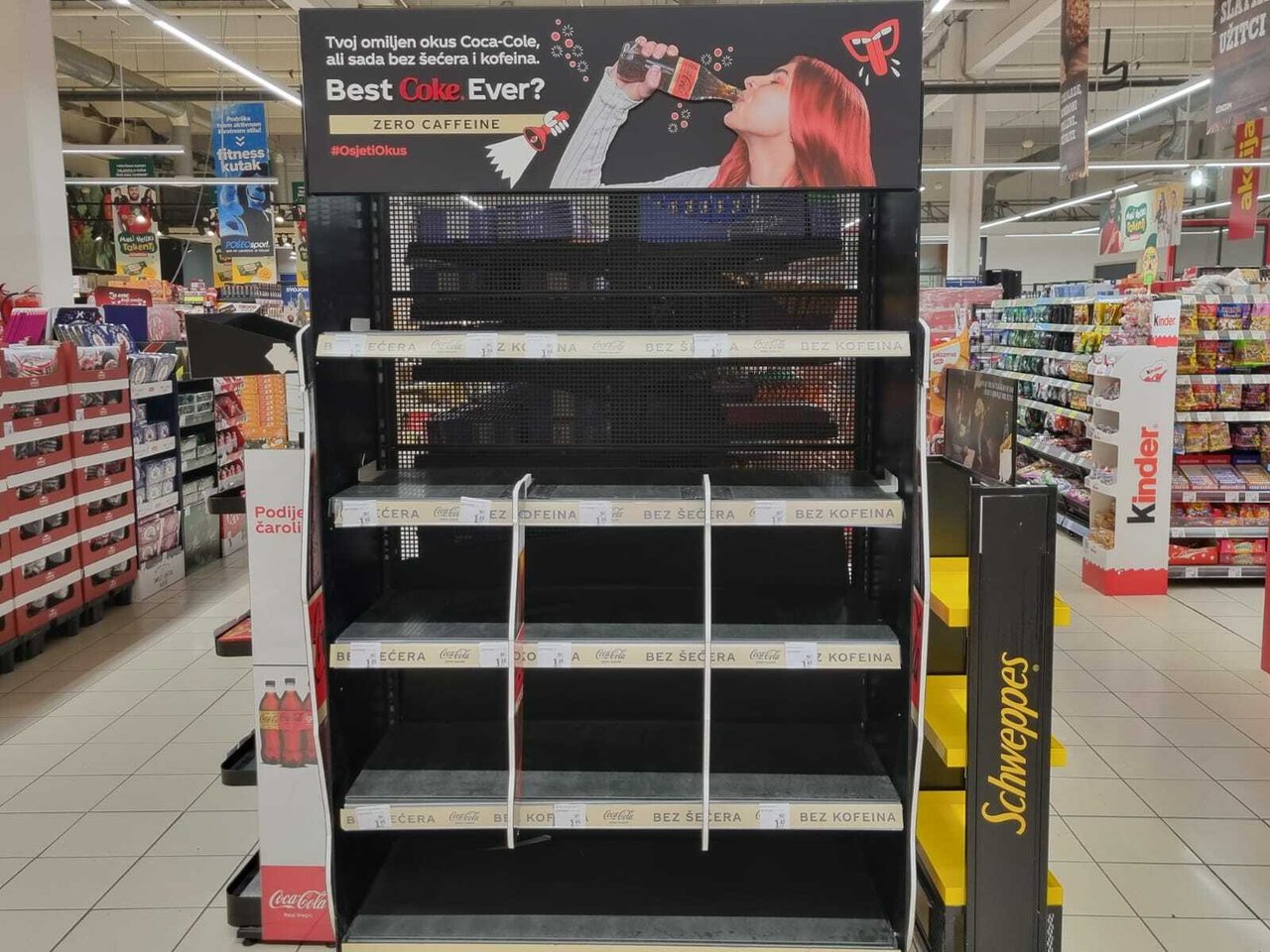 Coca-Cola kündigt an, welche Getränke zurückgezogen werden, Fortenova zieht alle Coca-Cola-Getränke zurück