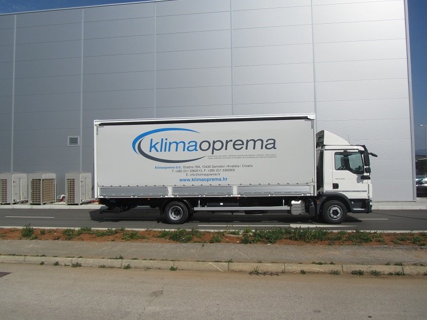 Lkw zählen (S0406): 880 Lkw von Klimaoprema in diesem Jahr ins Ausland geschickt