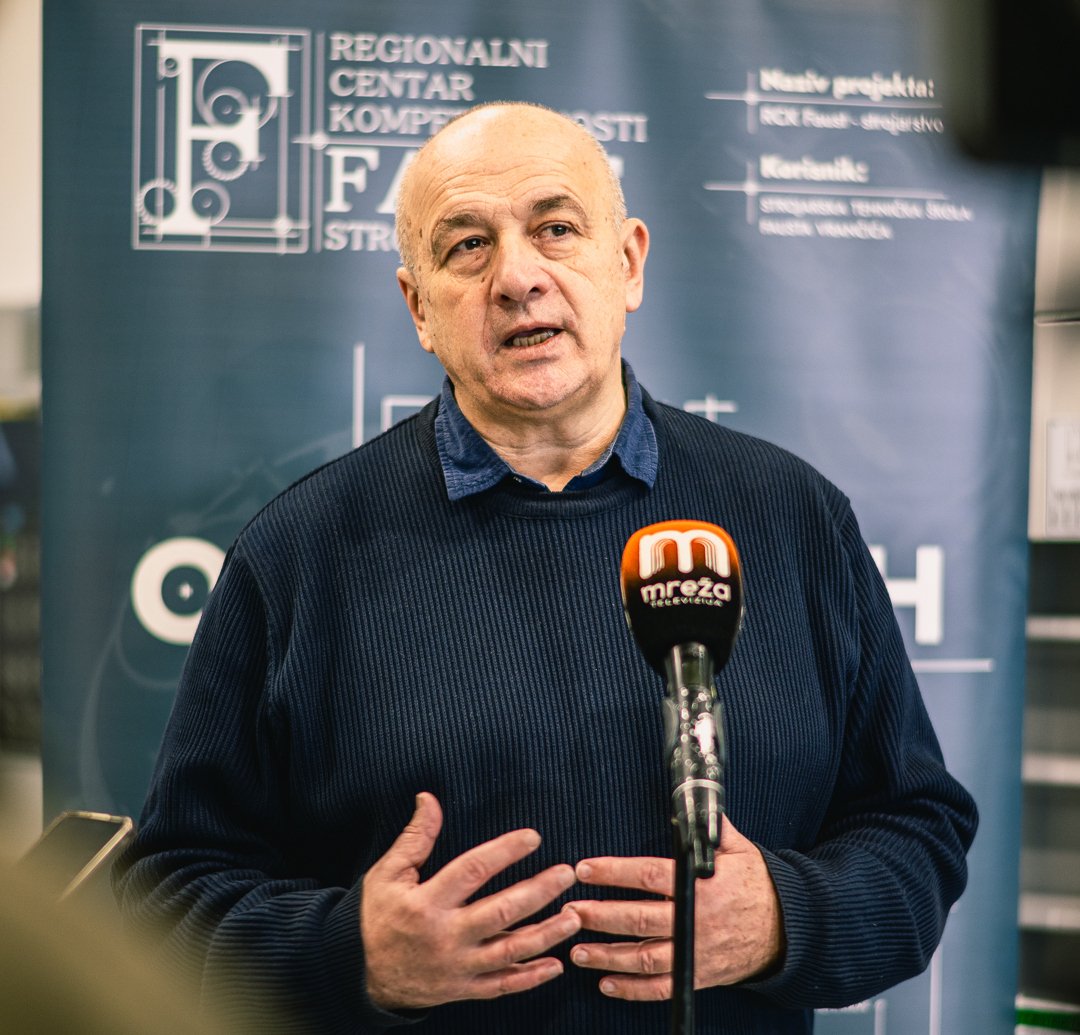 <p>Dubravko Diklić, ravnatelj Strojarske tehničke škole Faust Vrančić</p>