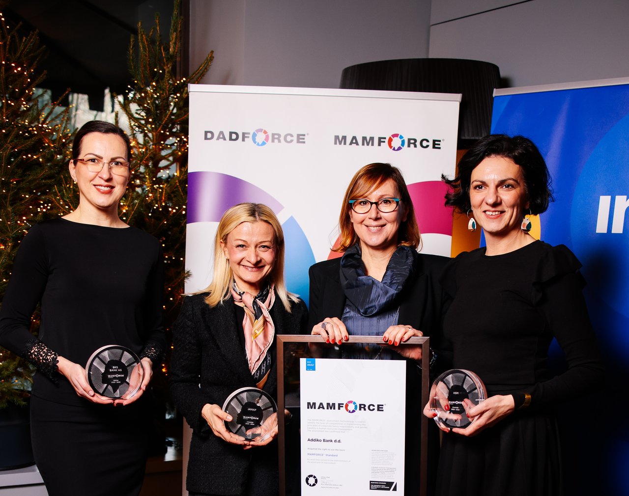 Vier neue Unternehmen erhielten den MAMFORCE-Standard, eines aus BiH zum ersten Mal