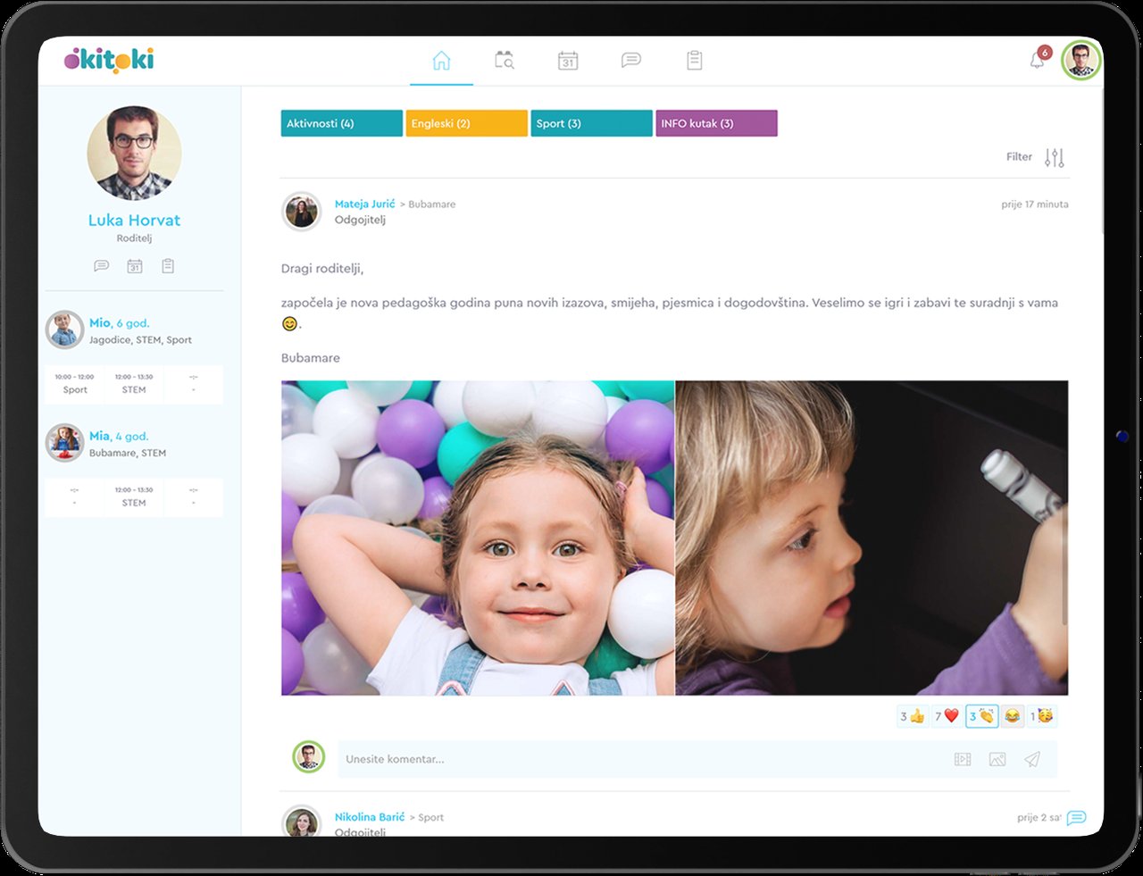 Okitoki: Eine technologische Lösung für Kindergärten, die von über 10.000 Nutzern vertraut wird