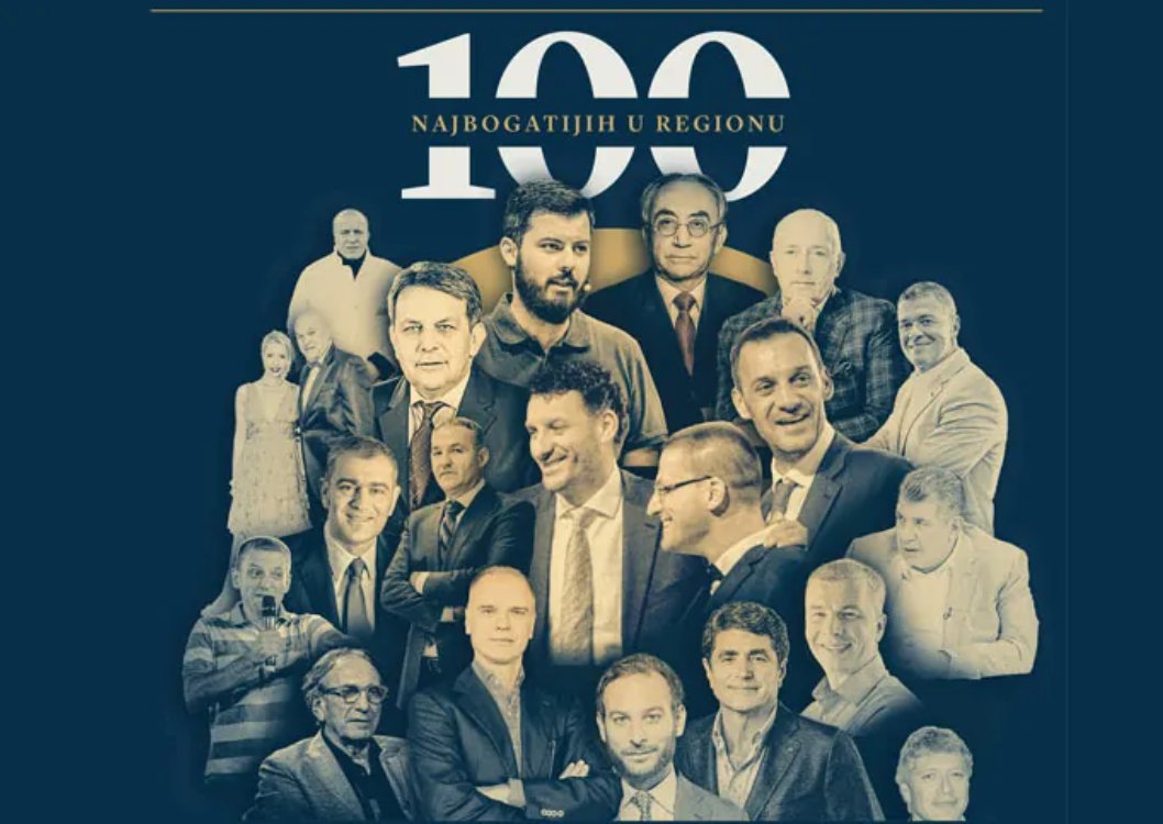 Die Eigentümer von drei kroatischen Unternehmen führen die Liste der Reichsten in der Region an