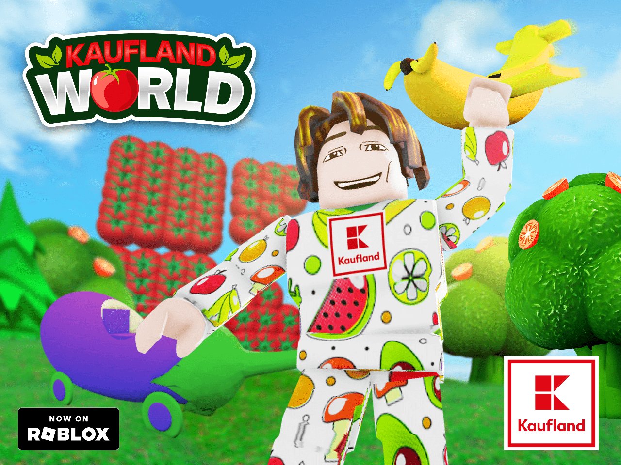 Kaufland Welt auf der Gaming-Plattform Roblox