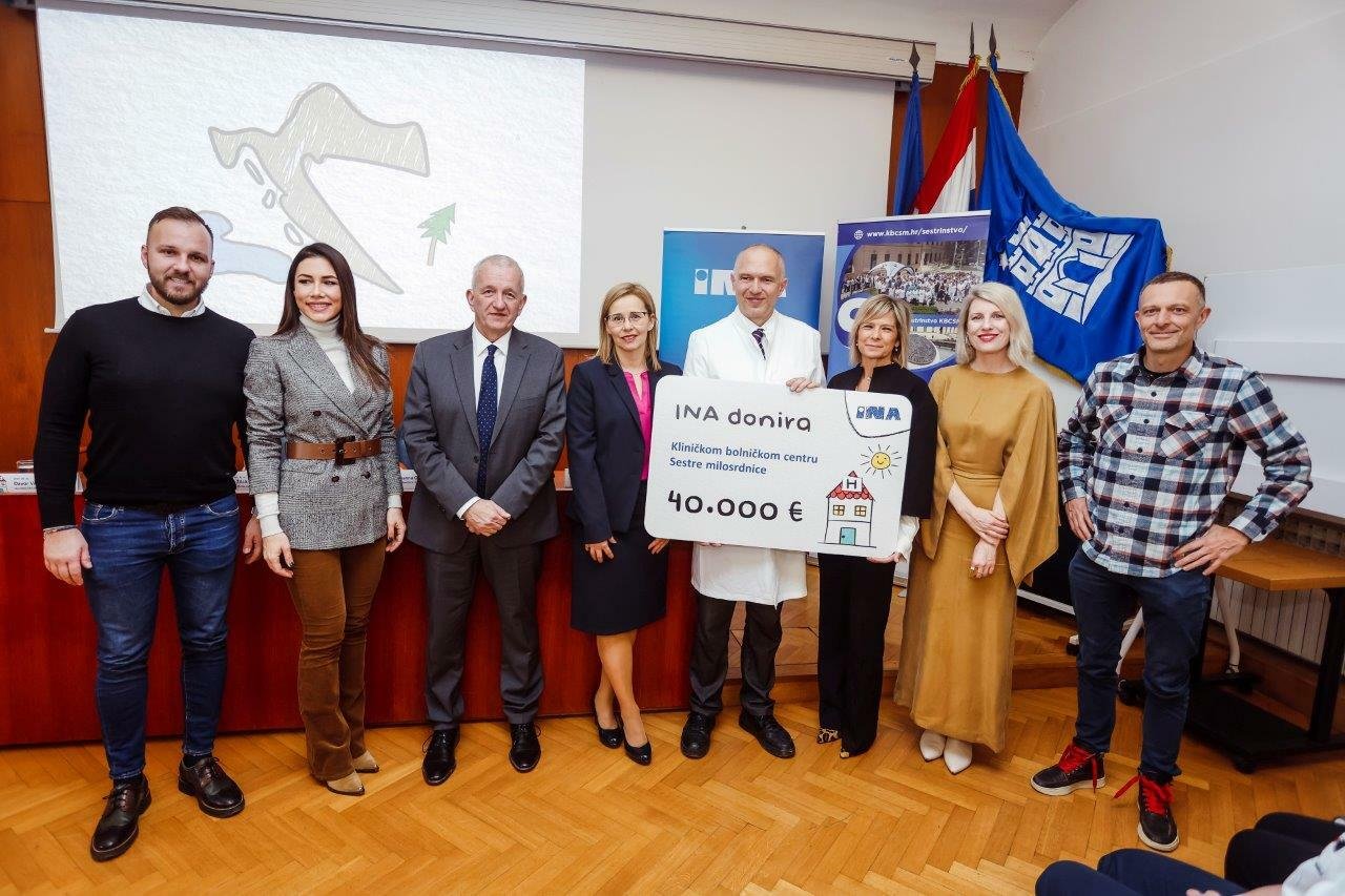 INA hilft den Kinderabteilungen von Gesundheitseinrichtungen