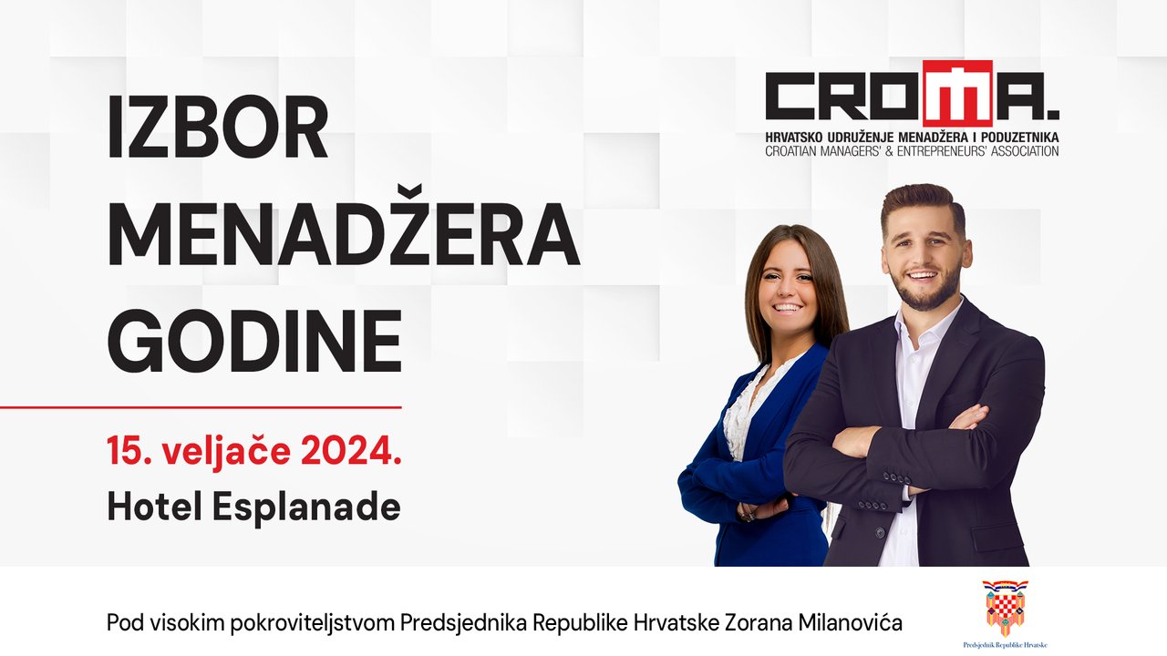 Wer wird CROMA den Manager des Jahres in Kroatien auszeichnen