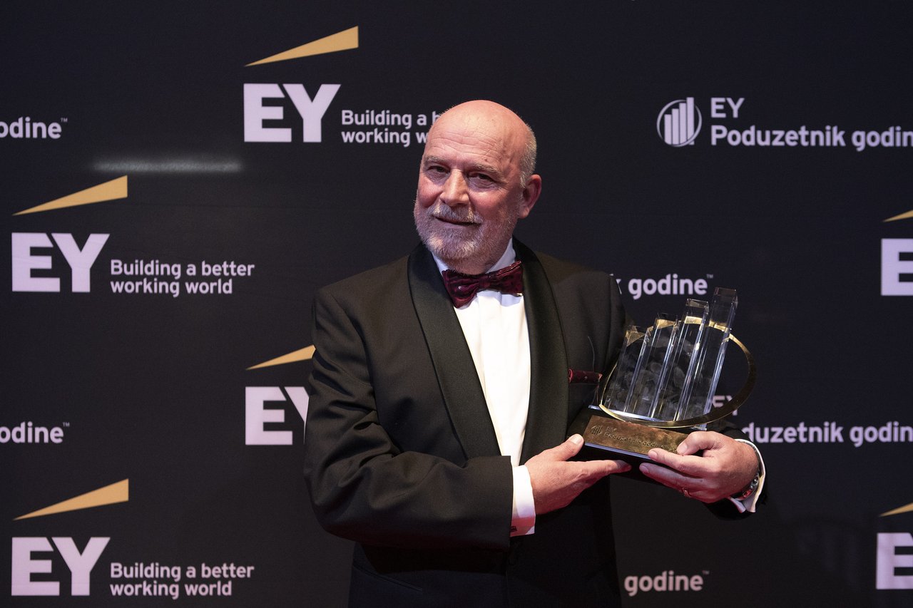 Der neunte kroatische EY Unternehmer des Jahres ist Ivo Usmiani von der JGL-Gruppe