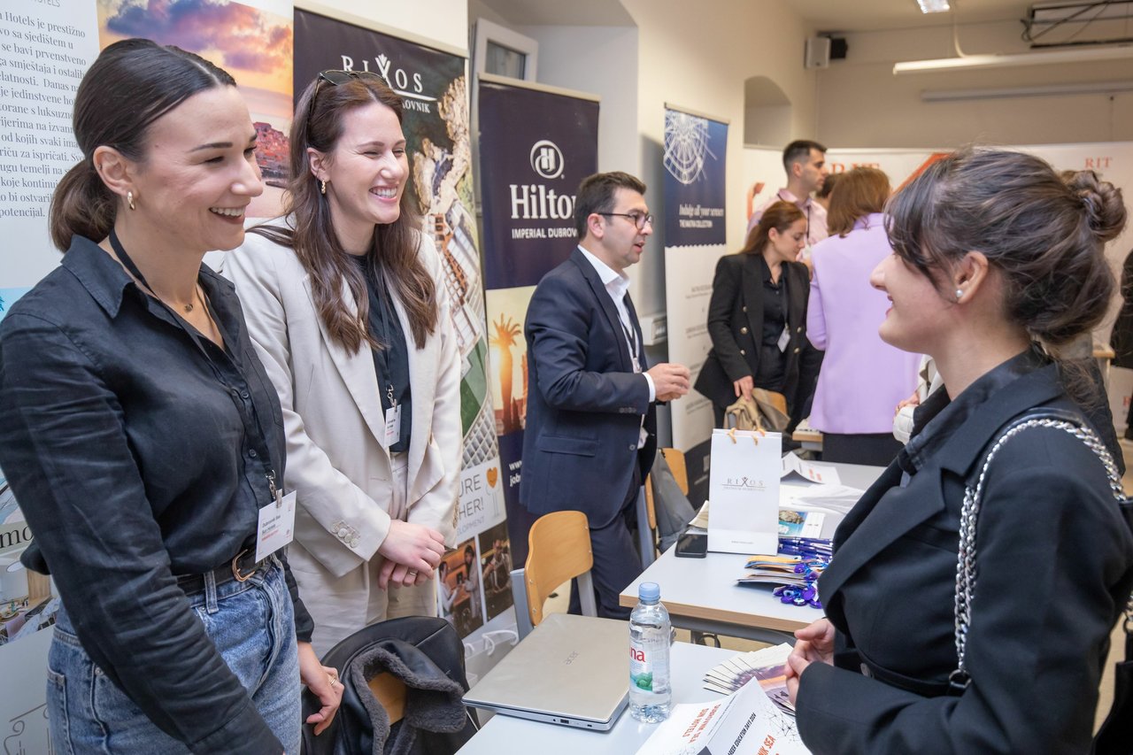 Die 24. Karrieretage von RIT Kroatien in Dubrovnik und Zagreb: 109 Unternehmen aus 12 Ländern präsentierten sich den Studierenden