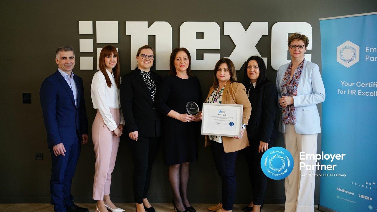 NEXE erhält zum dritten Mal das Arbeitgeberpartner-Zertifikat