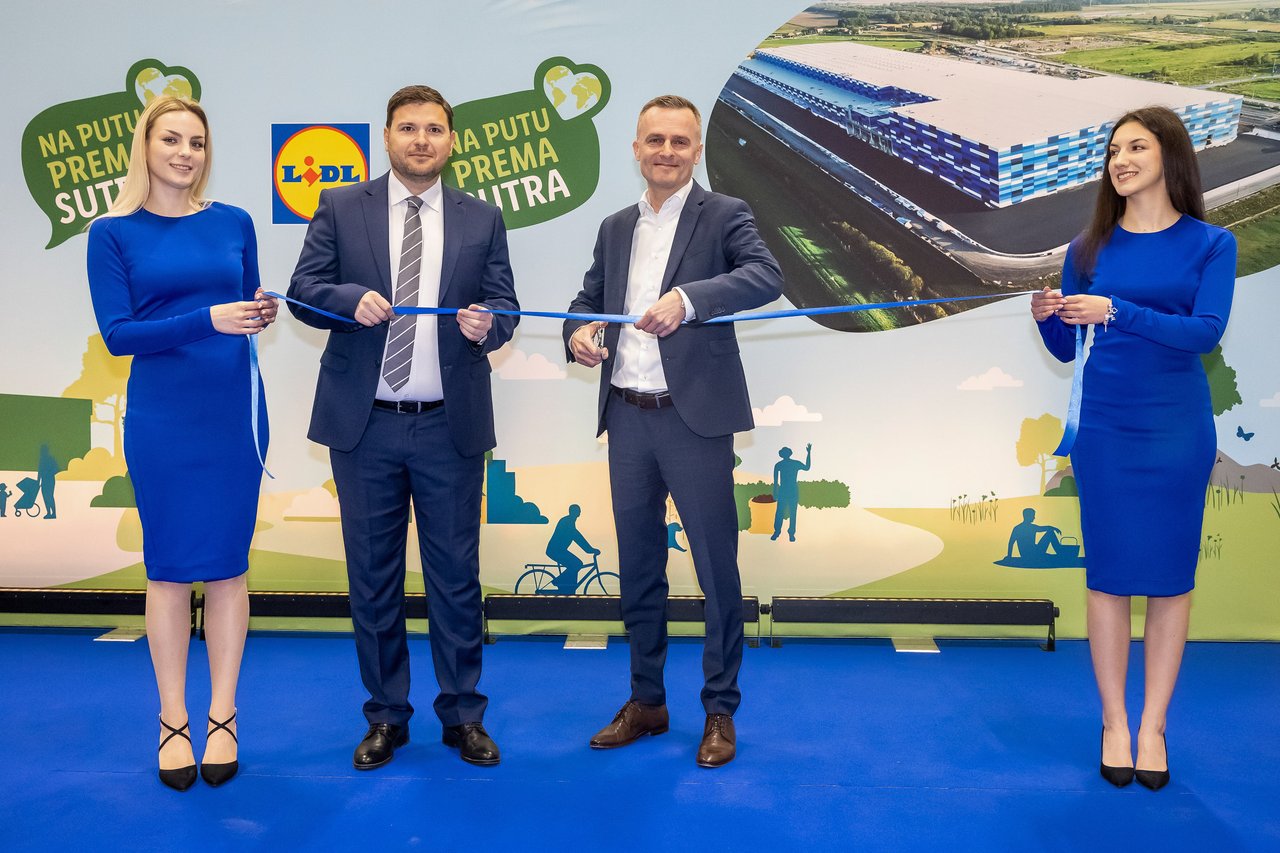 Lidls neues Logistik- und Vertriebszentrum in Križ wird neue Investitionen in die Region bringen