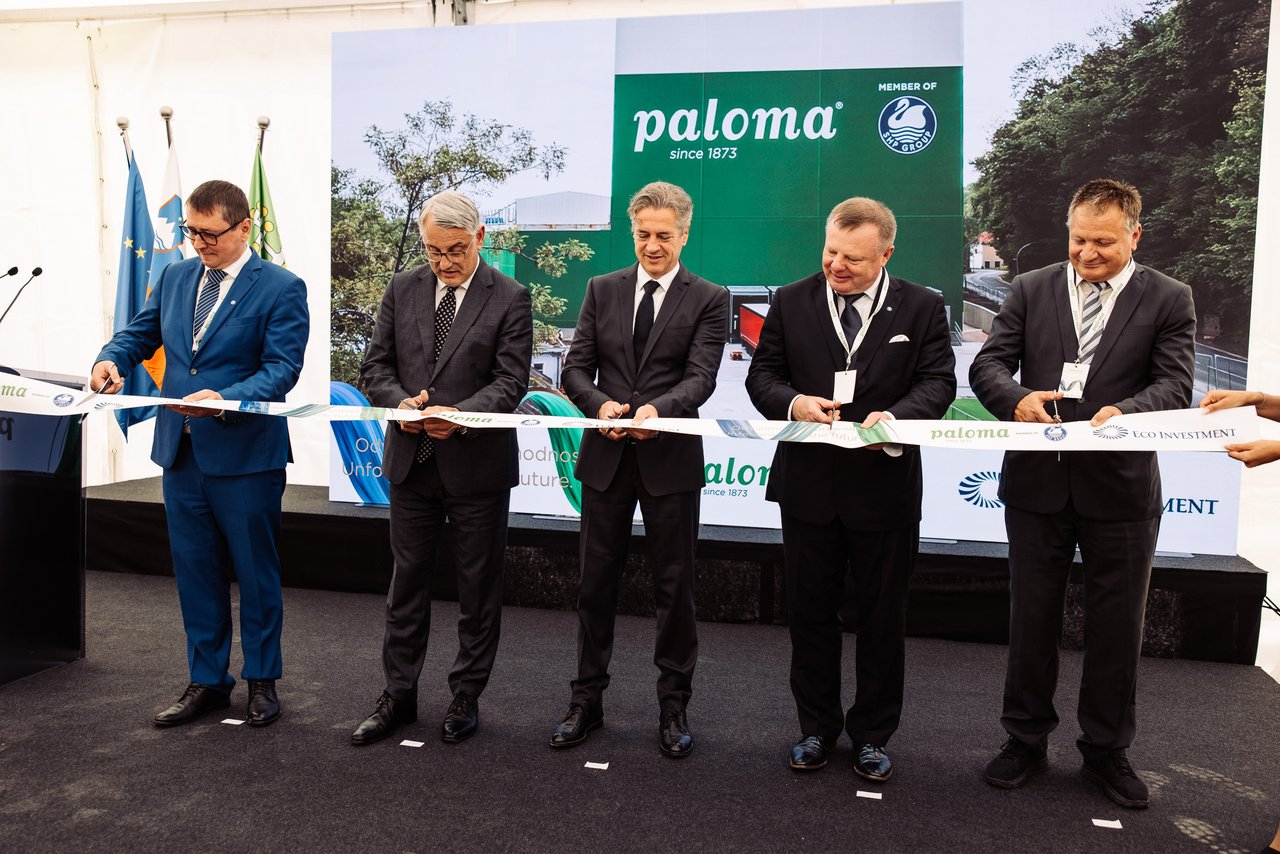 Die slowenische Papierfabrik Paloma investiert 130 Millionen Euro in die Produktion und plant neue Investitionen