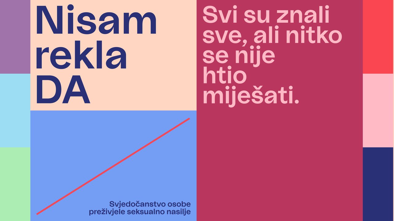 <p>Kampanja 'Nisam rekla DA viz</p>