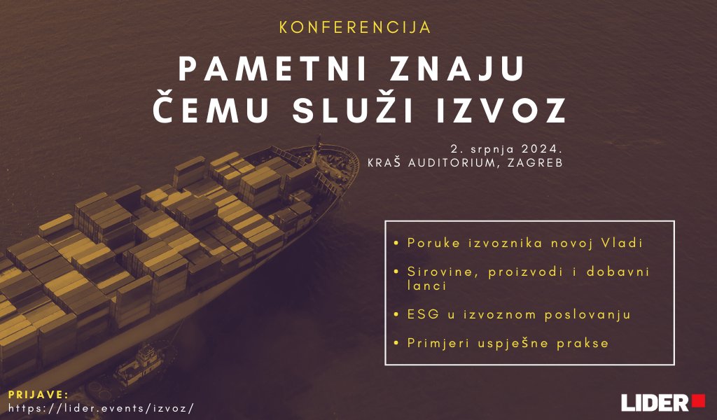 <p>11. konferencija 'Pametni znaju čemu služi izvoz'</p>