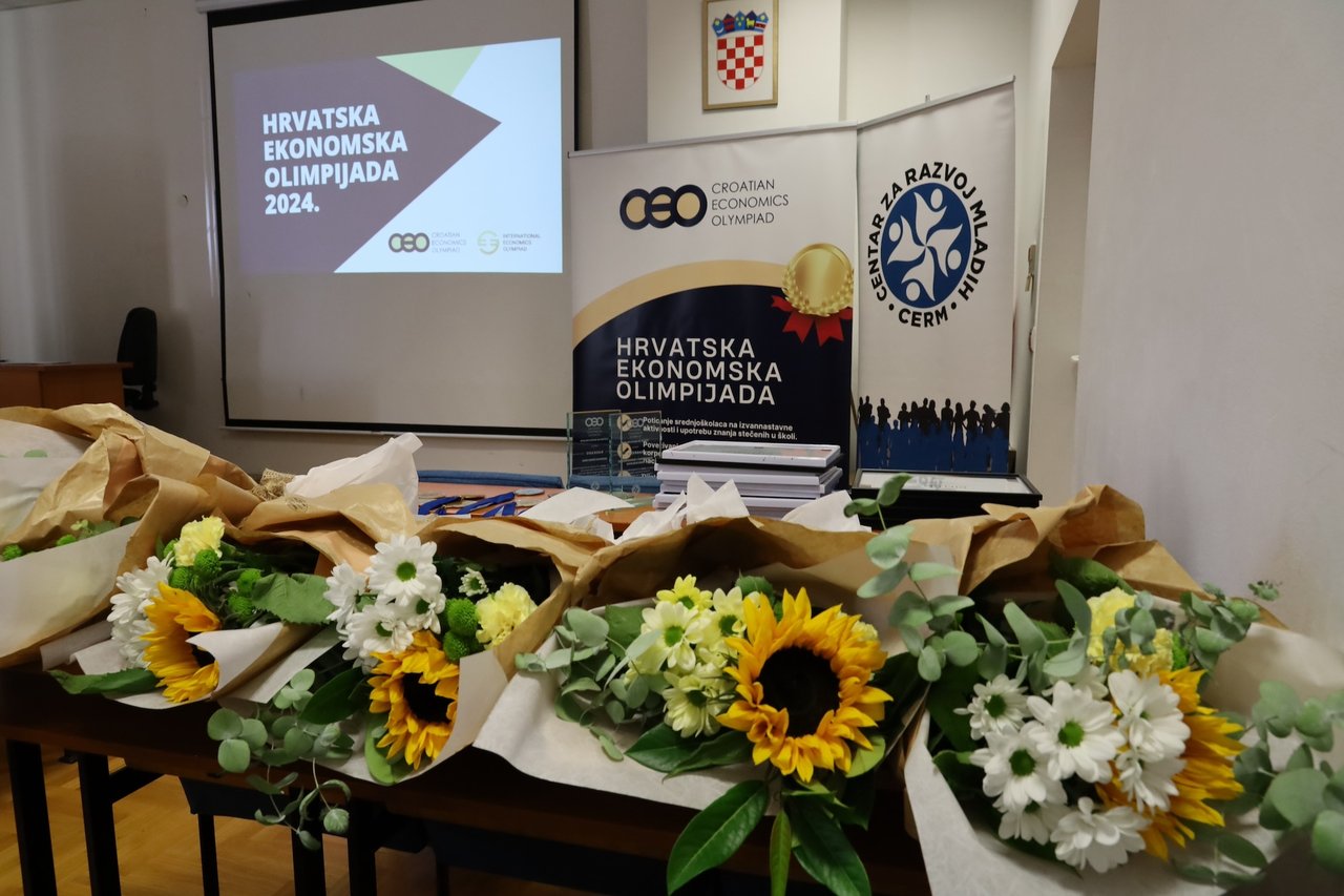 Die Gewinner der diesjährigen kroatischen Wirtschafts-Olympiade an der Universität Zadar bekannt gegeben