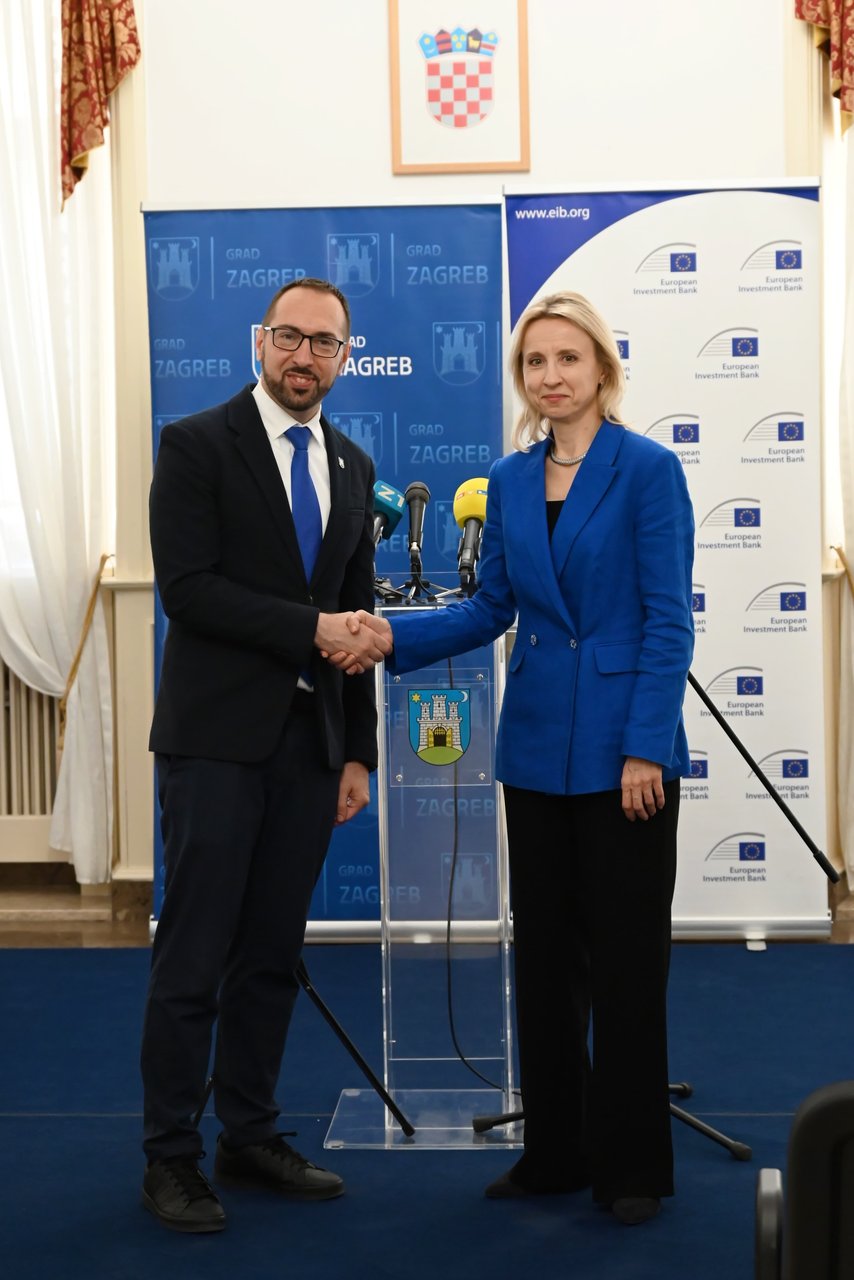 EIB investiert erstmals in Infrastrukturprojekte der Stadt Zagreb