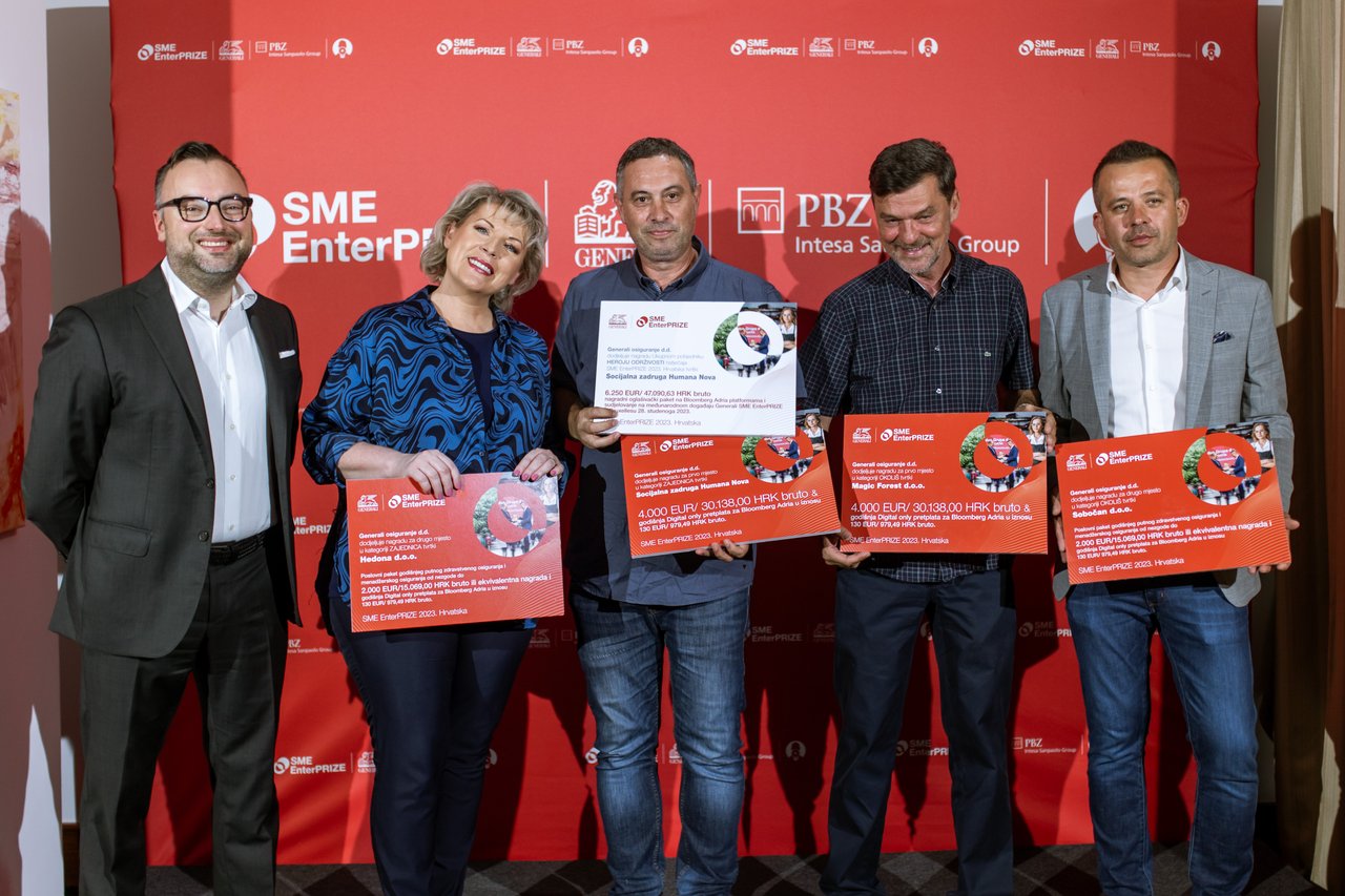 Abeceda komunikacije and Generali Insurance Win Gold for SME EnterPRIZE 2023 Campaign