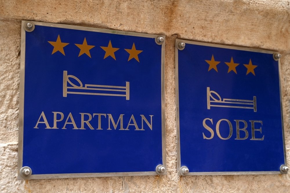 Touristen in Kroatien gaben diesen Sommer 1,8 Milliarden Euro für Unterkünfte aus