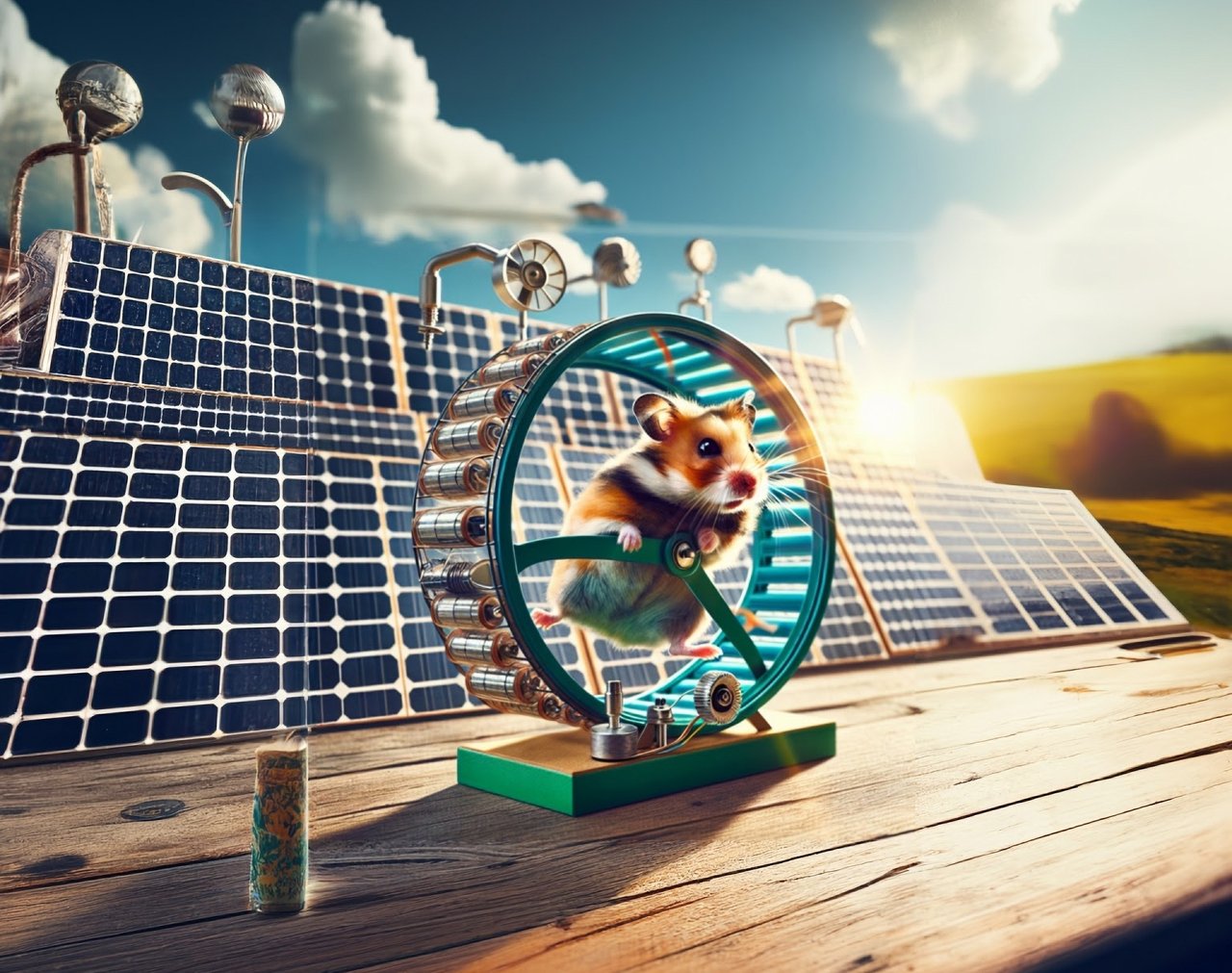 Hamsters auf Warp-Antrieb