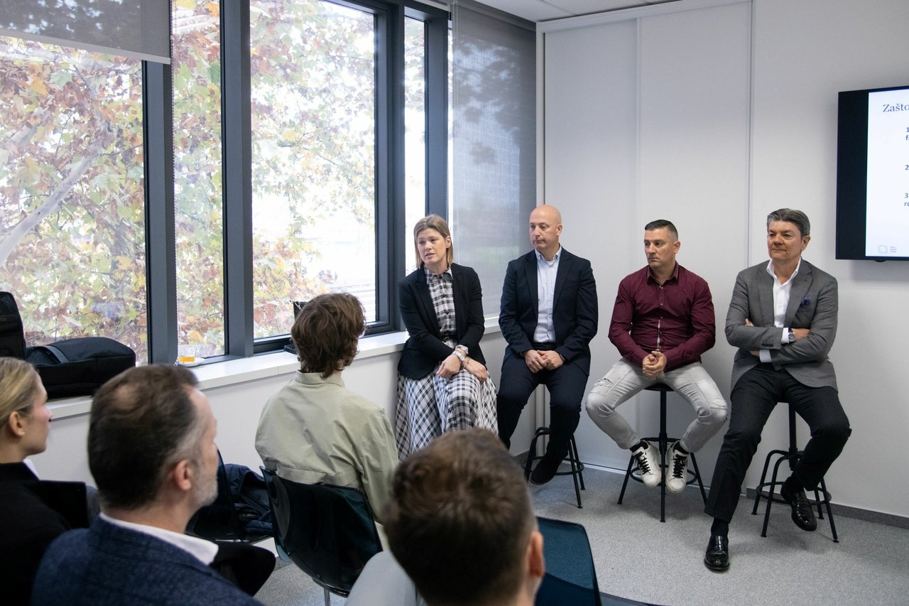 <p>Ivana Murati Petrović, Andrija Petar Bošnjak, Andrej Božić, Gordan Muškić</p>