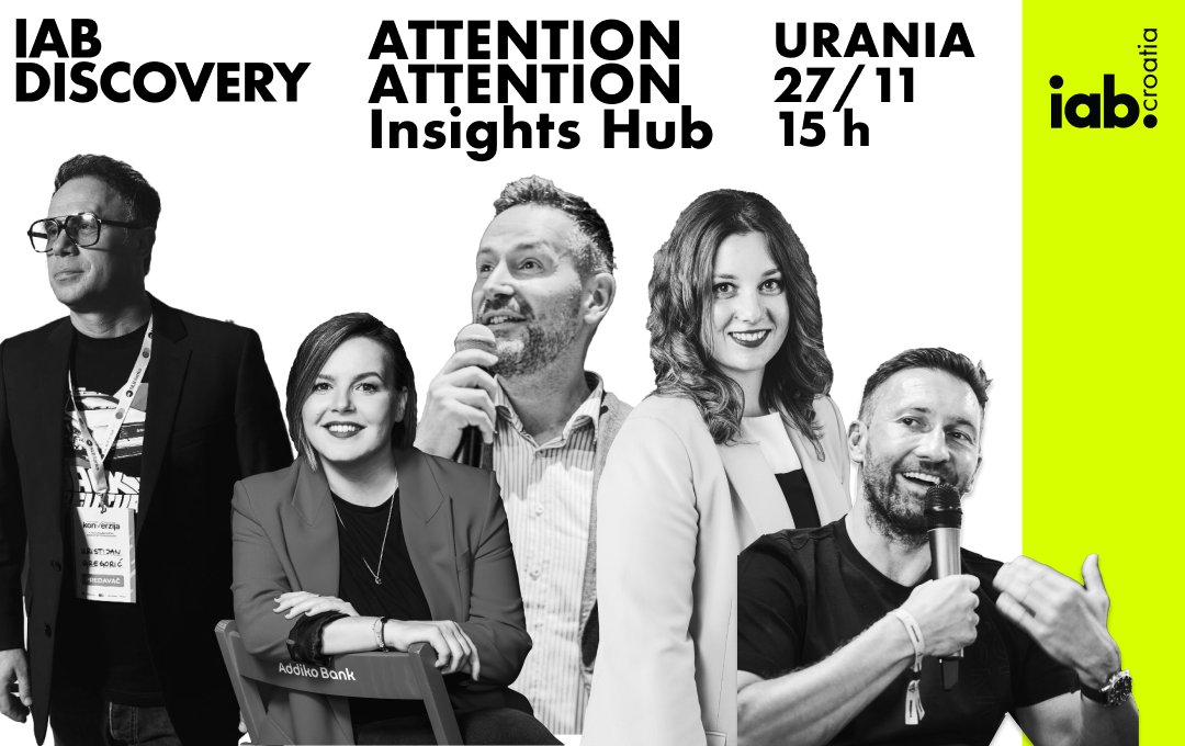 Wie wichtig ist die Aufmerksamkeit der Nutzer für den Erfolg im digitalen Marketing? Erfahren Sie es am 27. November bei IAB Discovery