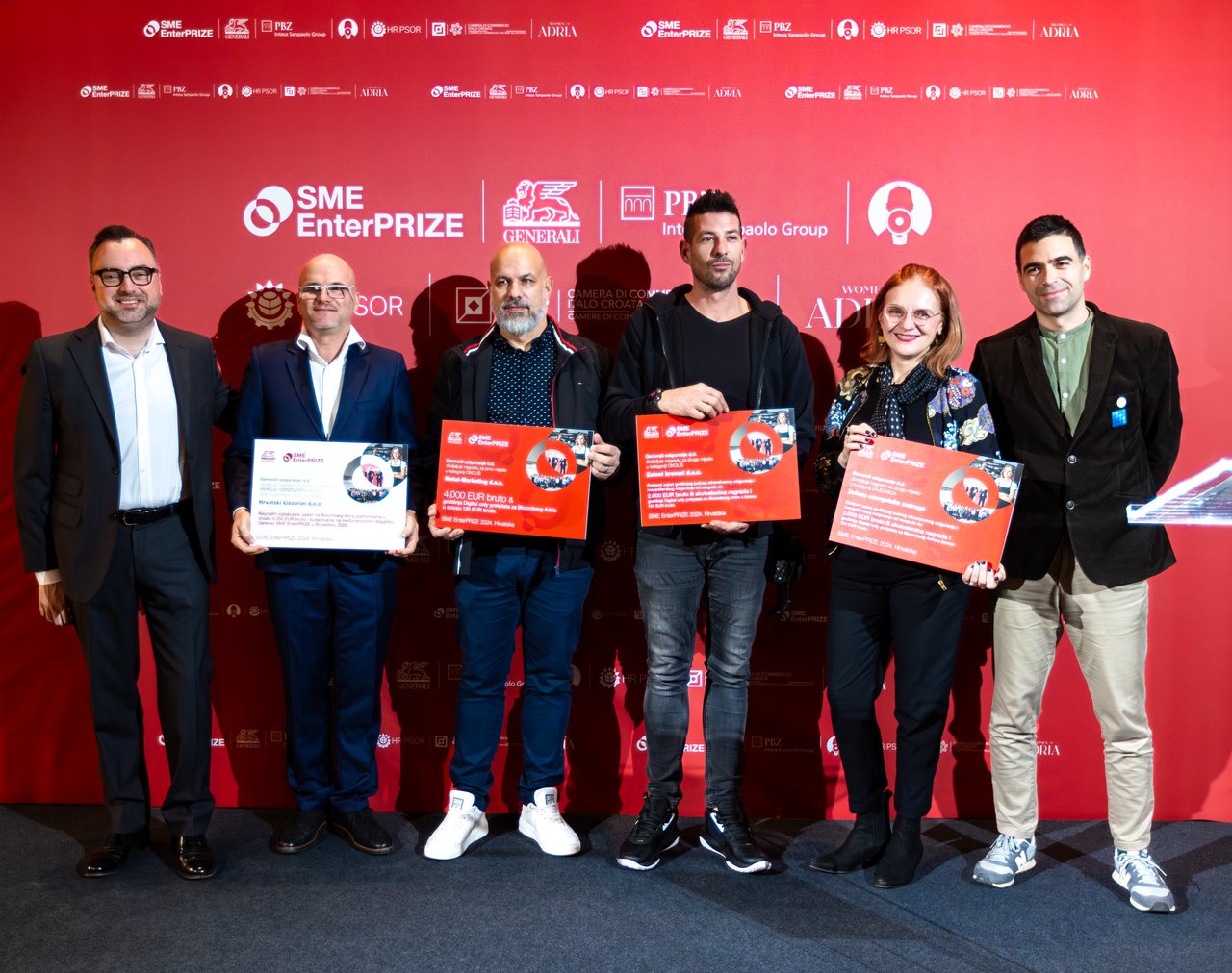 Generali kündigt die Gewinner des SME EnterPRIZE 2024 Nachhaltigkeitswettbewerbs in Kroatien an