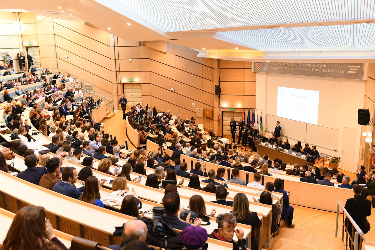 Tag der Fakultät für Wirtschaftswissenschaften an der Universität Zagreb – 104 Jahre Exzellenz in Bildung und Forschung