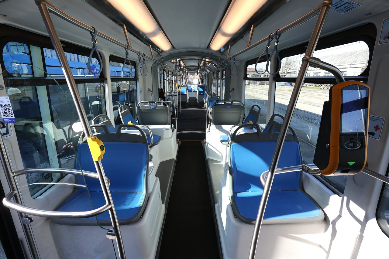 <p>Predstavljanje novog niskopodnog tramvaja u ZET-u</p>