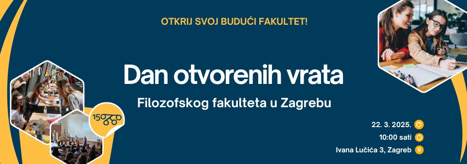 Fakultät für Geistes- und Sozialwissenschaften in Zagreb öffnet ihre Türen für zukünftige Studierende