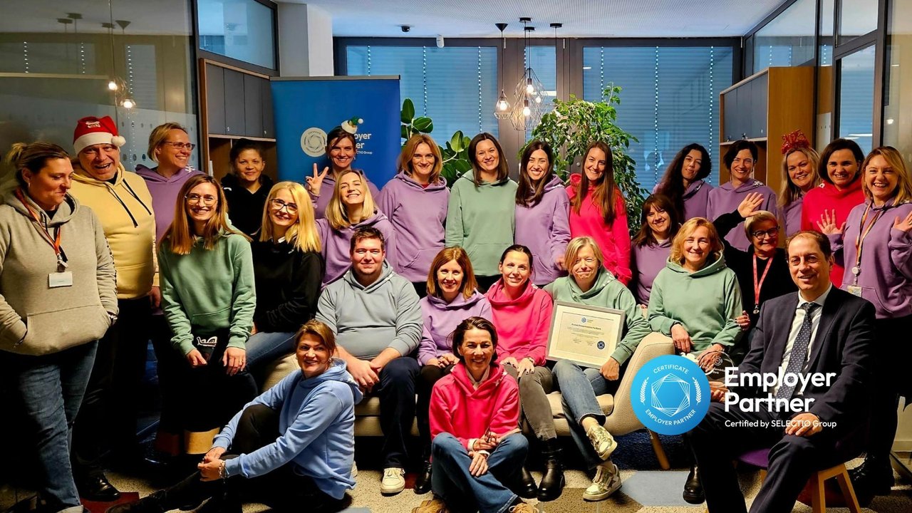 Erste Bank ist ein Arbeitgeber mit hoher Qualität im HR-Management