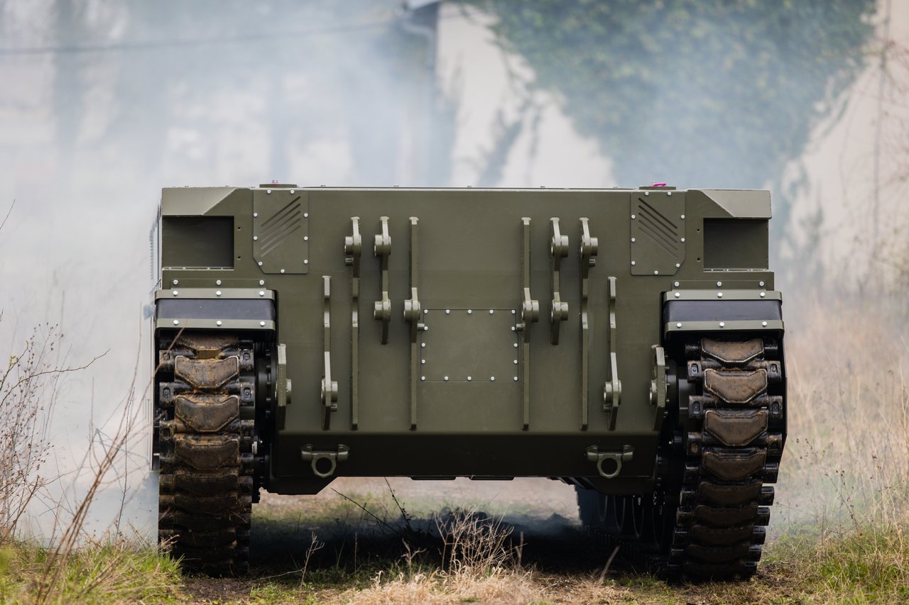 Auf der Militärtechnikausstellung in der Arena wurde ein potenzieller Exportschlager präsentiert