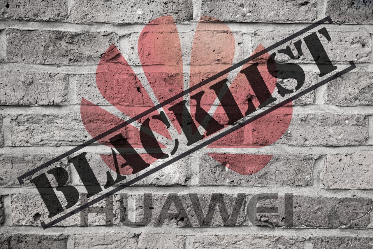Huawei logo, zabrana