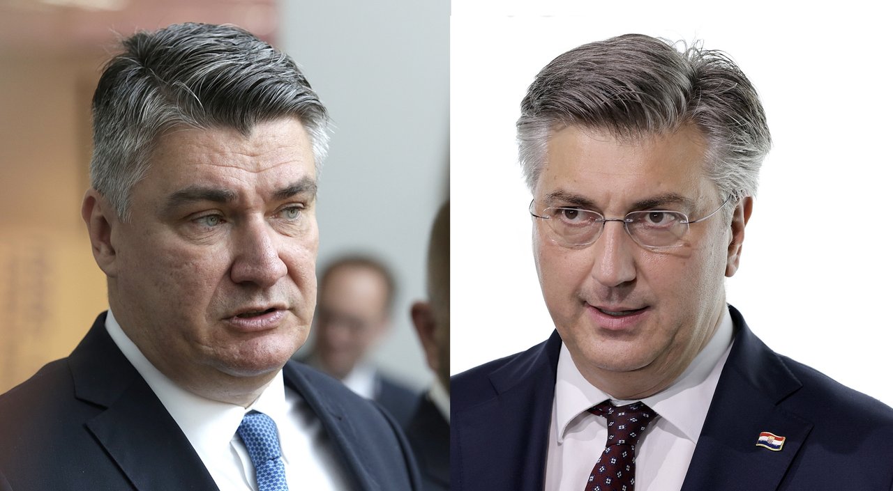 Es wurde kompliziert, als Andrej und Zoran sich auf die Verteidigung einigten