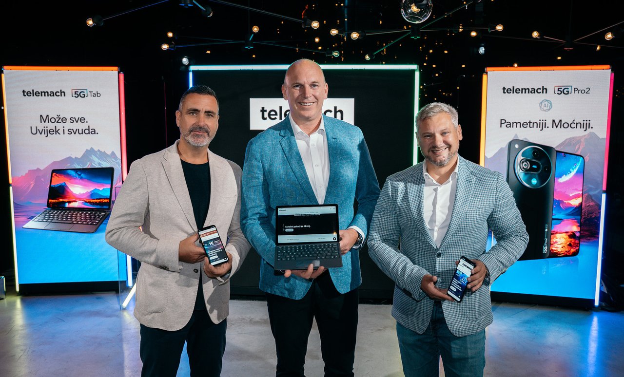 Telemach stellt sein erstes 5G-Tablet und noch smarteres 5G-Handy vor