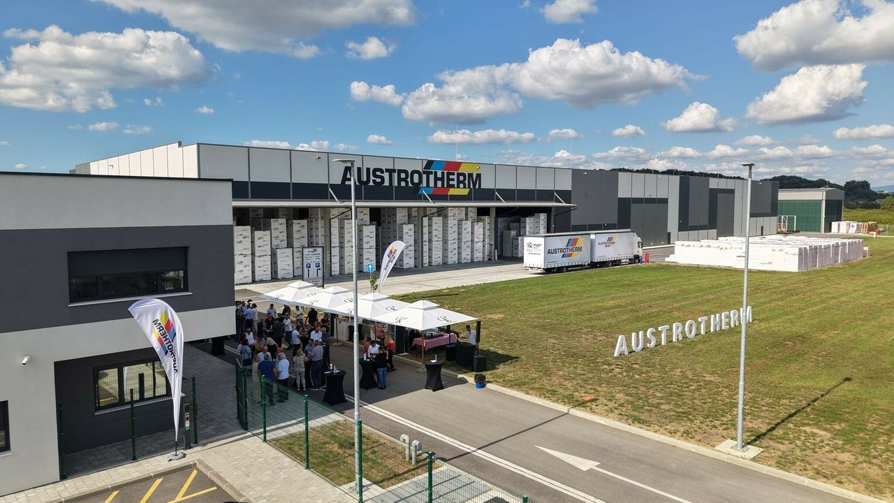 Die modernste Austrotherm-Fabrik in Europa wurde im Herzen von Zagorje eröffnet!