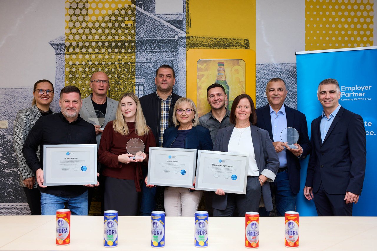 Zagreb Brewery, Molson Coors BH und TIA Partner – Arbeitgeberpartner