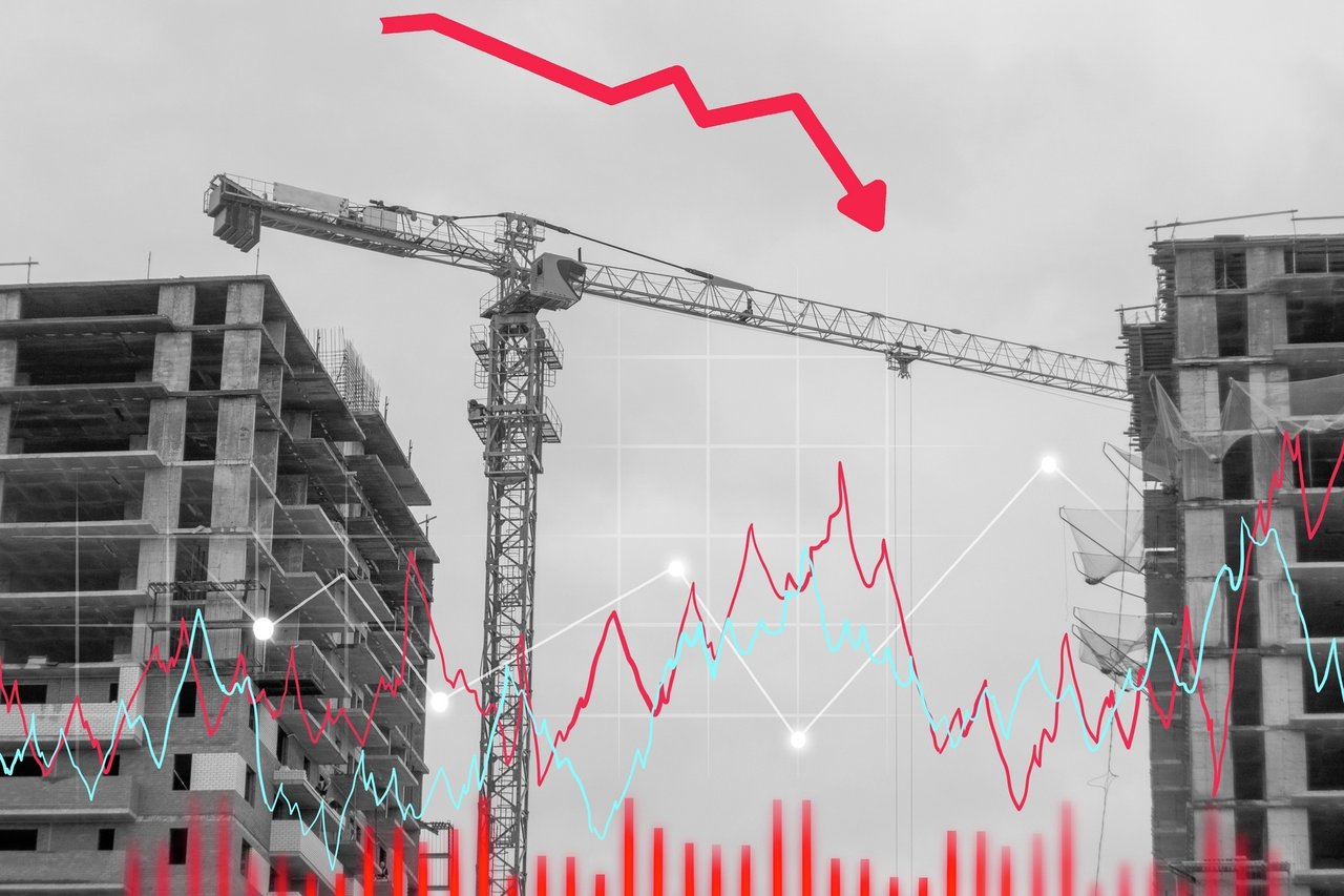 Immobilienmarkt verlangsamt sich: Haushaltspläne zeigen Rückgang der Transaktionen