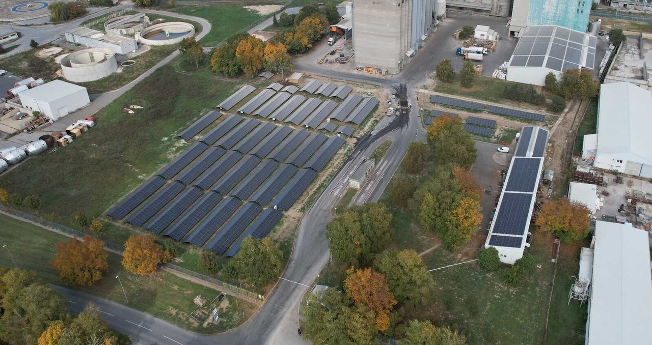 Žito grupa startet das Photovoltaik-Kraftwerk TSH Vitalka