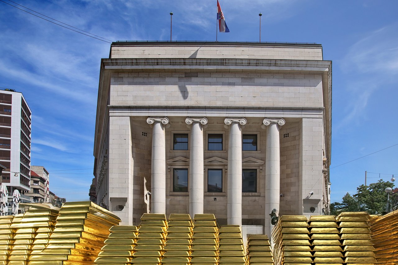 Gold im Fokus der Zentralbanken, aber nicht der HNB