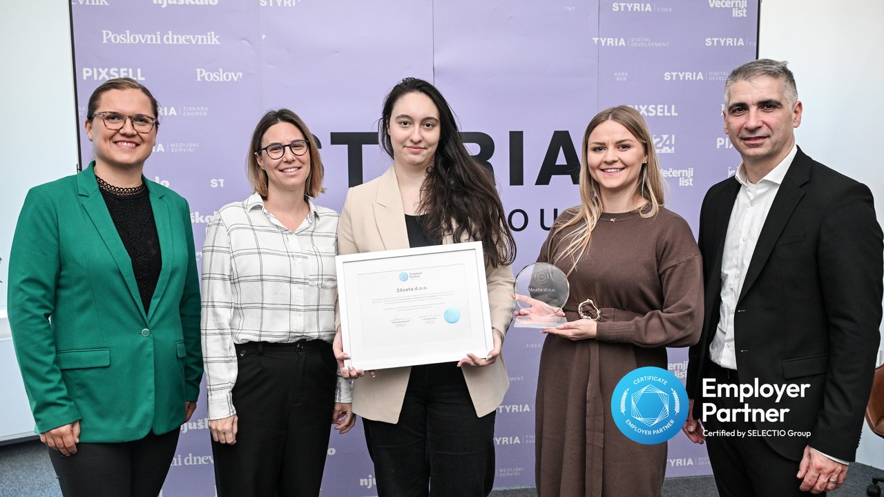 24sata erhält in diesem Jahr das Arbeitgeber-Partner-Zertifikat