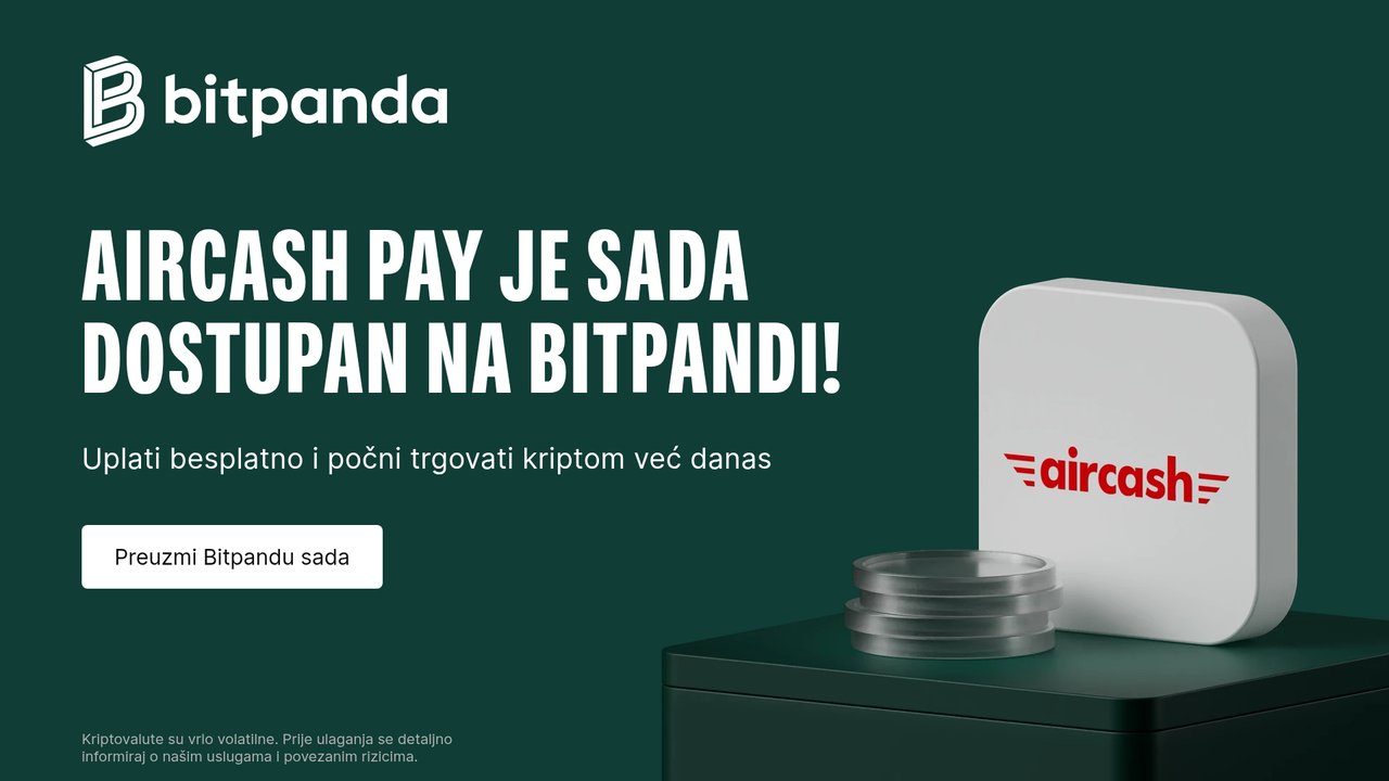 Bitpanda ermöglicht sofortige und kostenlose Einzahlungen über Aircash
