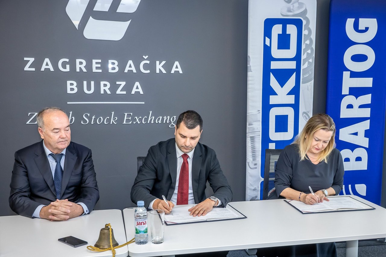 Der Handel mit Tokić-Aktien hat an der Zagreber Börse begonnen