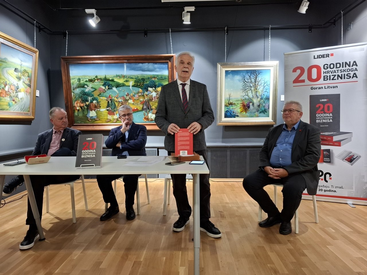 Buch ’20 Jahre kroatisches Geschäft‘ in Koprivnica vorgestellt